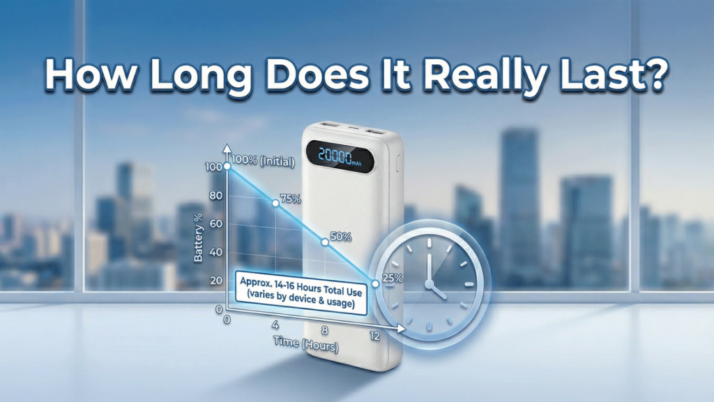 How Long Does a Power Bank Last? 5 Things That Affect Battery Life (2026) 4 how long does a power bank last