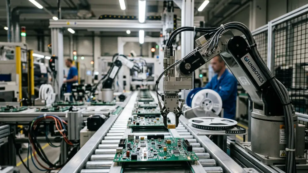 What Is OpenAI's New AI Device (the Jony Ive Project)? Everything We Know So Far 6 Manufacturing line producing components for the OpenAI Jony Ive device