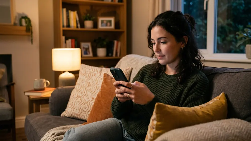 ChatGPT vs the New Siri: Which AI Assistant Actually Answers Better? 4 Person having an extended conversation with an AI assistant on their phone