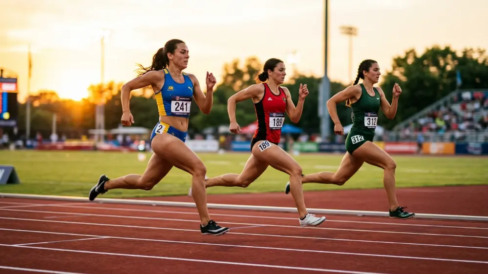 ChatGPT Work Explained: What Can OpenAI's New Business Tool Actually Do? 7 Symbolic photo representing competition between AI companies racing toward agentic task completion